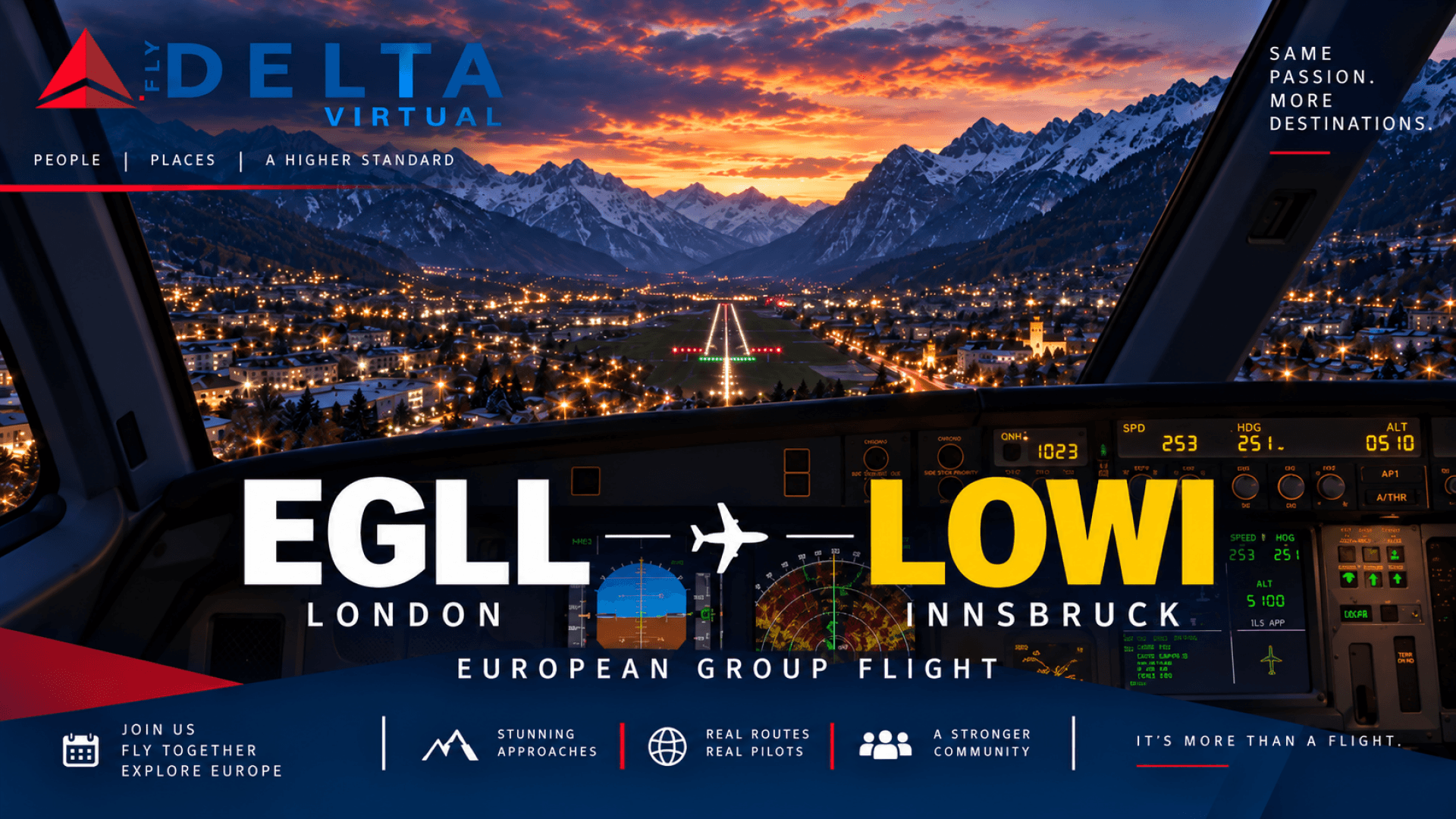 Europe Group Flight