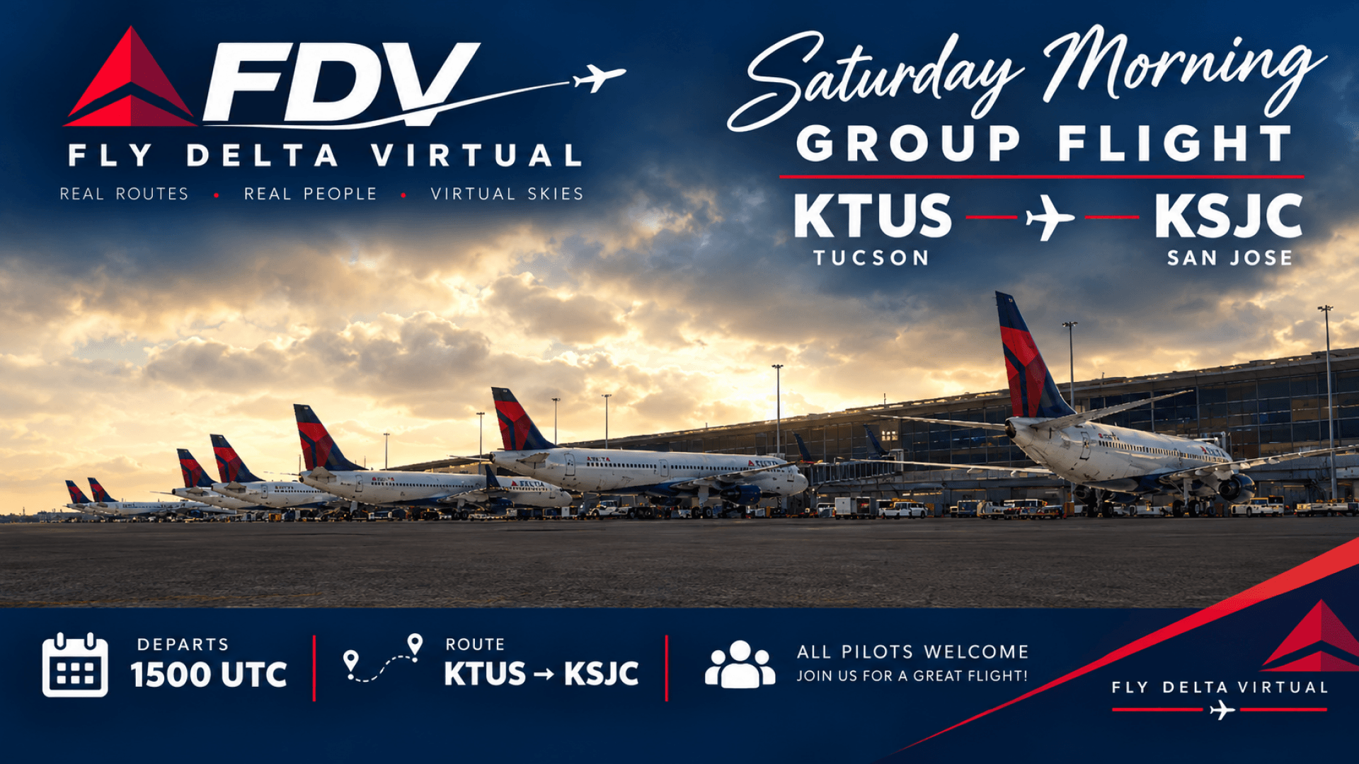 Saturday Morning Group Flight