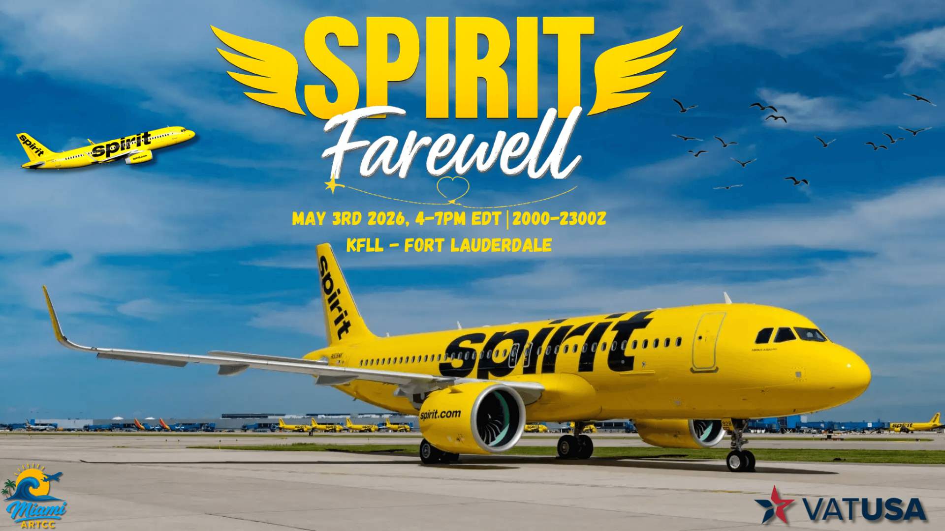 VATUSA & Fly Delta Virtual Bids Farewell to Spirit